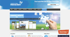 Desktop Screenshot of interactioncs.com