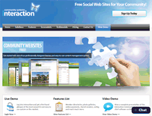 Tablet Screenshot of interactioncs.com